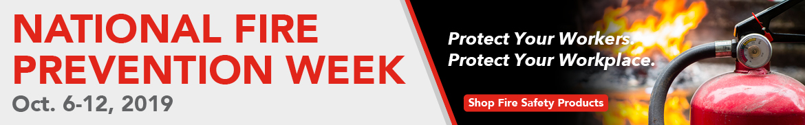 Emedco Fire Safety Month banner